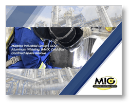 Maddox Industrial  Group - Mechanical Services - Cryogenic Services - Maintenance Services - SOQ -Aluminum Welding, BAHX, Cold Box, Confined Space Rescue 2