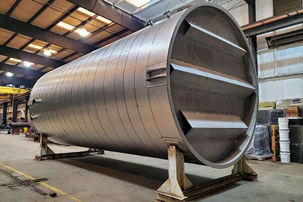 1 - Custom fabricated storage tank for edible oils storage