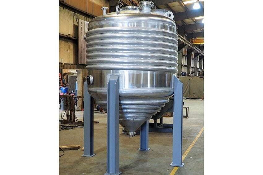 4 Custom ASME Reactor Fabrication - After Passivation