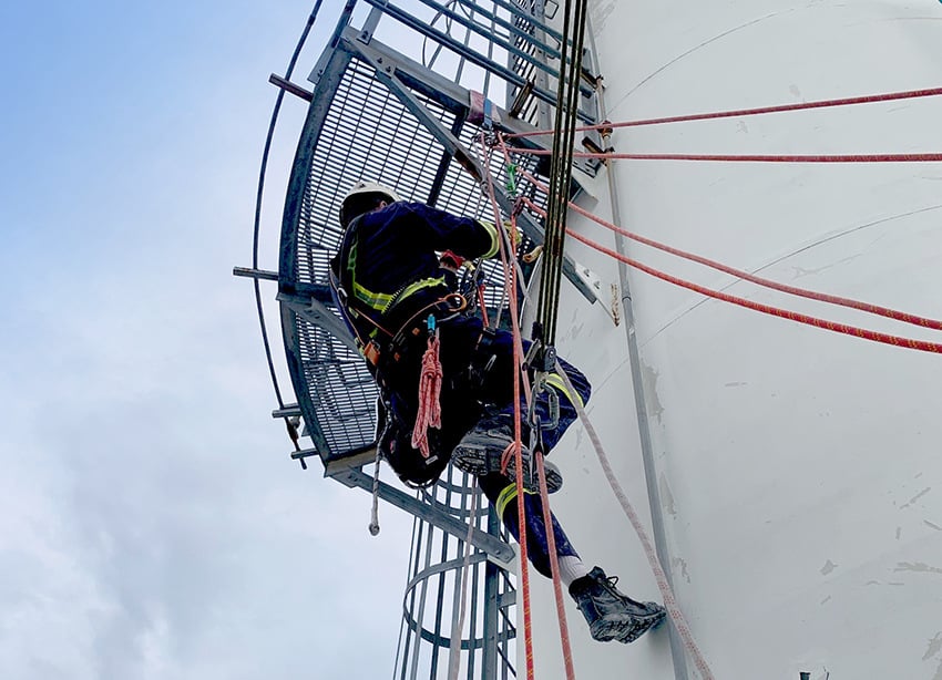 5 - Rope Access - Cold Box Repair