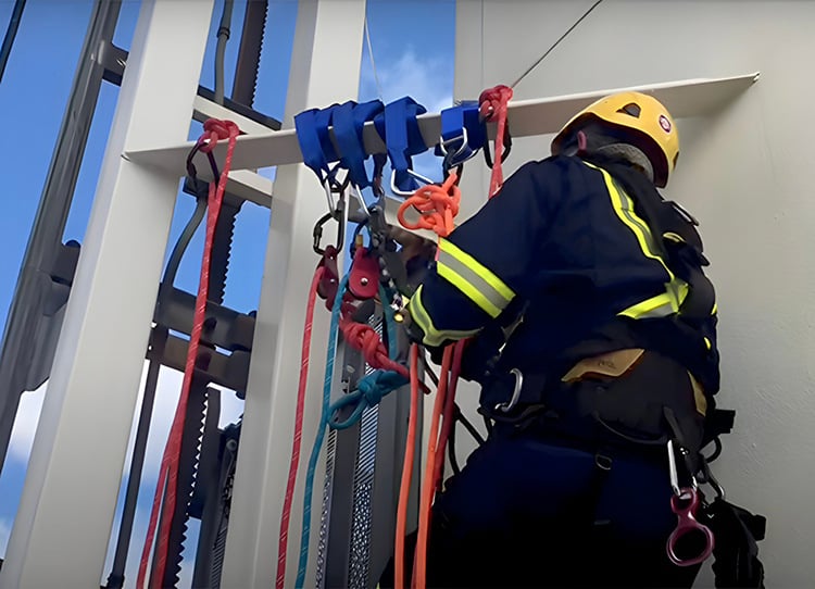 Confined Space Rescue Team in Action - 2